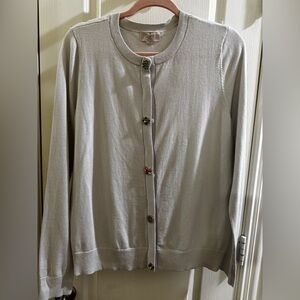 LOFT Light Gray Women's Cardigan